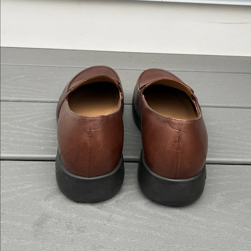 Dansko Dorie Leather Comfort Loafer Slip On Brown Size EU 37 US 6.5-7 - Picture 7 of 13